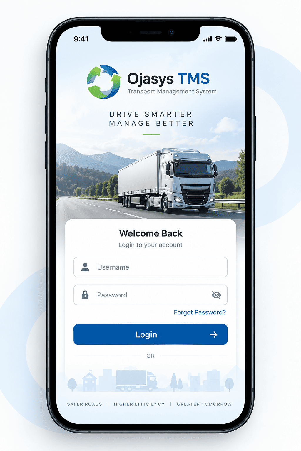Ojasys TMS Mobile Application